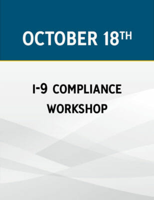 I-9 Compliance Workshop