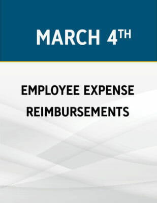 Employee Expense Reimbursements