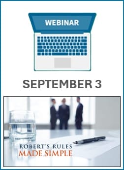 Robert’s Rules of Order Made Simple