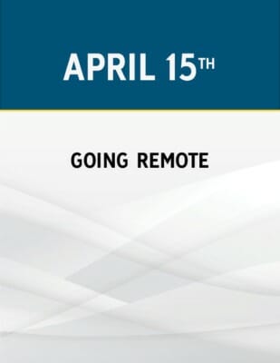 Going Remote