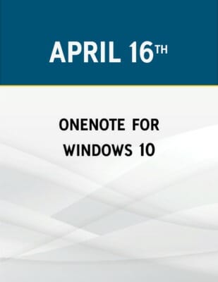 OneNote for Windows 10