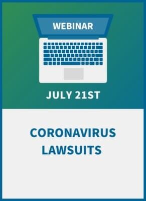 Coronavirus Lawsuits: How to Stay out of Court