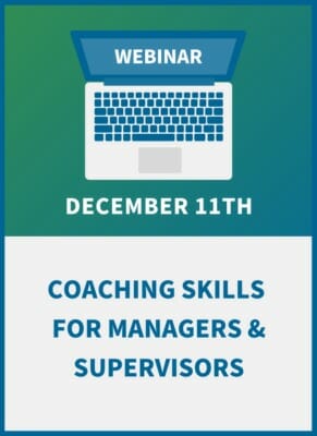 Coaching Skills for Managers & Supervisors