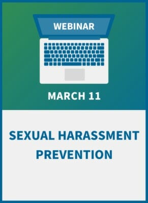 Sexual Harassment Prevention: A Live, Interactive Training Class for Non-Supervisor Employees