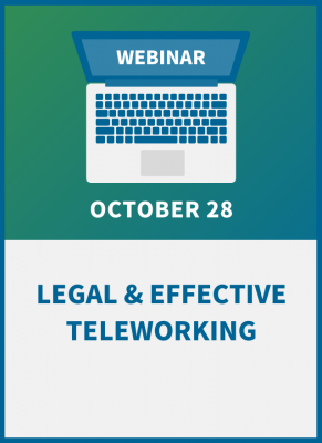 Legal & Effective Teleworking: Setting the Rules for Remote Work