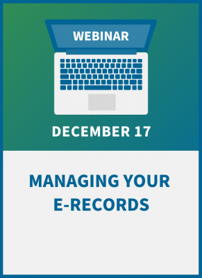 Managing Your E-Records: A Compliance Workshop for HR