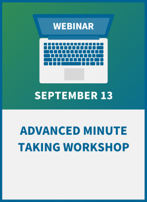 Advanced Minute Taking Workshop