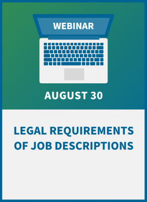 Legal Requirements of Job Descriptions