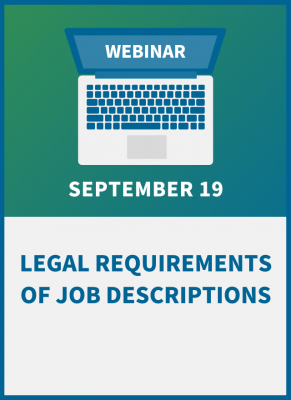 Legal Requirements of Job Descriptions